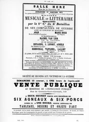 1871年5月のパリのコミューンのフランスの政治ポスターからのヴェンテパブリケ
