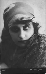 ベラ・ホロドナヤ、ロシアの無声映画女優、1916
