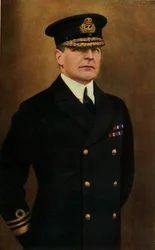 「デイビッド・ビーティ中将、K.C.B.、K.C.V.O.、D.S.O.」、1916 年。