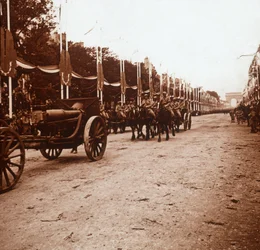 勝利パレード、パリ、フランス、c1918-c1919