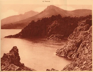 アウレリウス山とキャップルーの眺め、ルトラヤス、1930年。