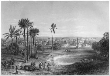 マドラス、インド、c1860のビュー
