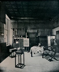 25カドガンガーデンズ、c1899のスタジオのビュー