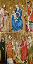 VlašimのJanOčko大司教の奉納絵画