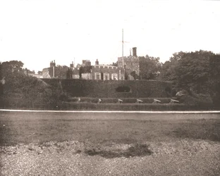 ウォルマー城、ケント、1894年。