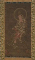 水月のAvalokiteshvara、14世紀。