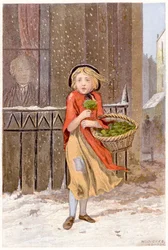 クレソン売り、c1880
