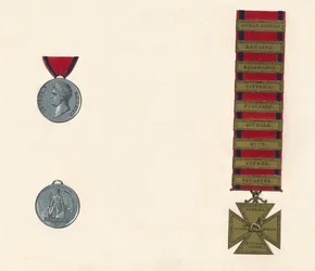 ウォータールー＆軍将軍勲章1793-1814、19世紀