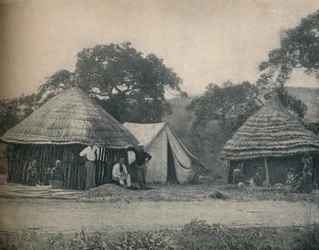 スワジランドのウェイサイドストア、c1900。