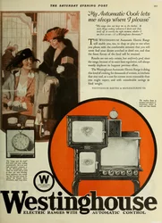 Westinghouse Electric Company, Advertising From The Saturday Evening Post, ca 1920-1925.