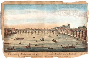 ウェストミンスター・ブリッジ、ロンドン、1753年