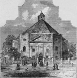 Whitefields Tabernacle、Tottenham Court Road、Westminster、London、1820 1878