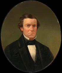 ウィリアム・オースティン・バート、c。 1845年。