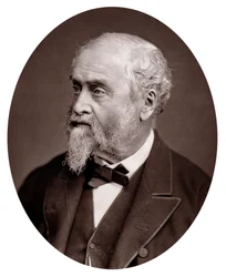 ウィリアムハリソンエインズワース1805-1882、イギリスの歴史小説家、1881年