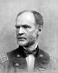 ウィリアム・ティカムサ・シャーマン、アメリカ兵