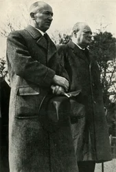 ウィンストンチャーチルとベネス大統領、c1940年代、1947年。