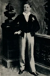 ハローのウィンストンチャーチル、c1887、1945。