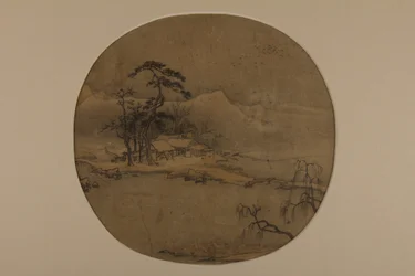 冬の風景、13世紀。