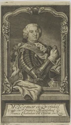 ウォルデマールフライヘルフォンレーウェンダル1660〜1740年、1748年以前。
