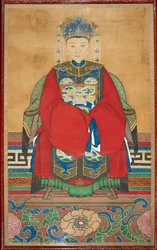 役人の妻に扮した女性、19世紀、1801～1900年