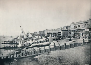 ワージング-正面の概観、1895