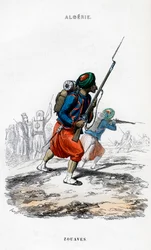 Zouaves、アルジェリアのフランス軍