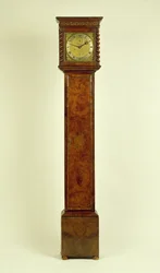 チャールズIIウォールナット長時計、チャールズグレトン（fl.1672-1733）