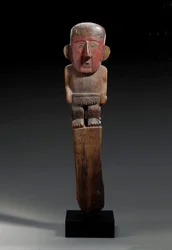 チムの木の図形マーカー、c.1100-1400
