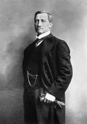 ロバート・エドウィン・ピアリー提督（1856～1920）1905年頃、北極探検家。