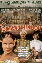 Richard Eichbergによる映画「The Hindu Tomb」のポスター 1938年
