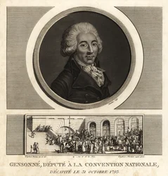 Armand Gensonne (1758-1793), フランスの政治家、Conventionの副官