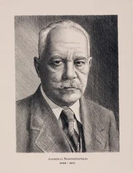 アーノルド・ゾンマーフェルド、ドイツの物理学者、1930年頃