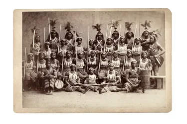 アシャンティ集団の講演、ドイツ、1890年代