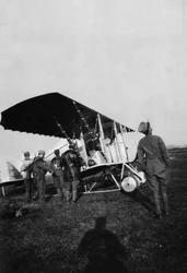 第一次世界大戦の飛行士たち。第一次世界大戦。