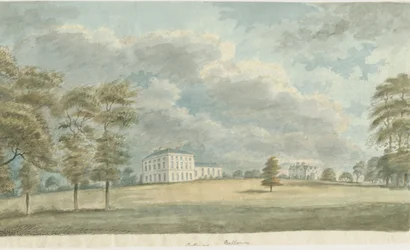 コルトン-ベラモアハウス：水彩画、ND [c 1820]