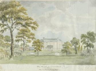 コリッチ-ザマウント：水彩画、nd [？18世紀後半]