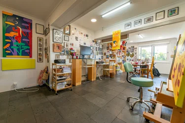 ピコ島のクリスティーナ・ロドリゲスのスタジオ、2022年（写真）