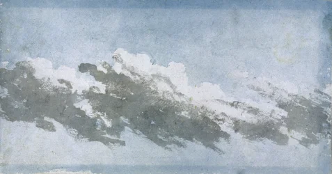 強風に吹かれる積雲、1803年頃