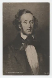 フェリックス・メンデルスゾーン＝バルトルディ（1809-1847）（1842年頃）
