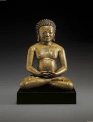 11世紀から12世紀に着席したヨギ、おそらくPadampa Sangyeの図