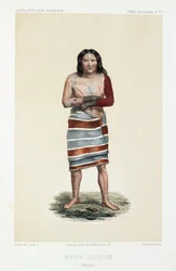 グアイクル・インディアン、パラグアイ、1843-1847年頃