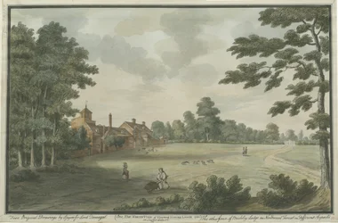 ホプワス・ヘイズ：水彩画、1786