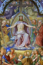 威厳に満ちたイエス-キリストオーストリア・ウィーンのクロスターノイブルク修道院（Klosterneuburg abbey