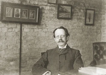 ジョセフ・ジョン・トムソン、イギリスの物理学者、1900年頃