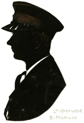 第二次世界大戦、英国海兵隊のイシャーウッド中尉