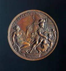 ドージェ・アルヴィーゼ3世のメダル Sebastiano Mocenigo (1662-1732)