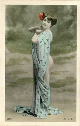 裸体の女性、1900年代初頭
