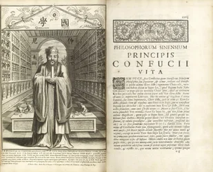 Confucius Sinarum Philosophus（孔子、中国人の哲学者）』のページです。
