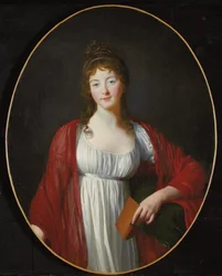 Diane de Simianeの肖像、1800年頃