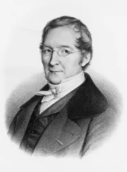 フランスの化学者・物理学者、ジョゼフ＝ルイ・ゲイ＝リュサック（1778-1850）の肖像、エングレーヴィング